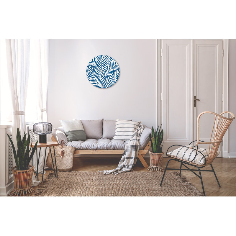 Julayne Glass Wall Clock