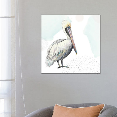 Pelican by Patricia Pinto - Wrapped Canvas Painting