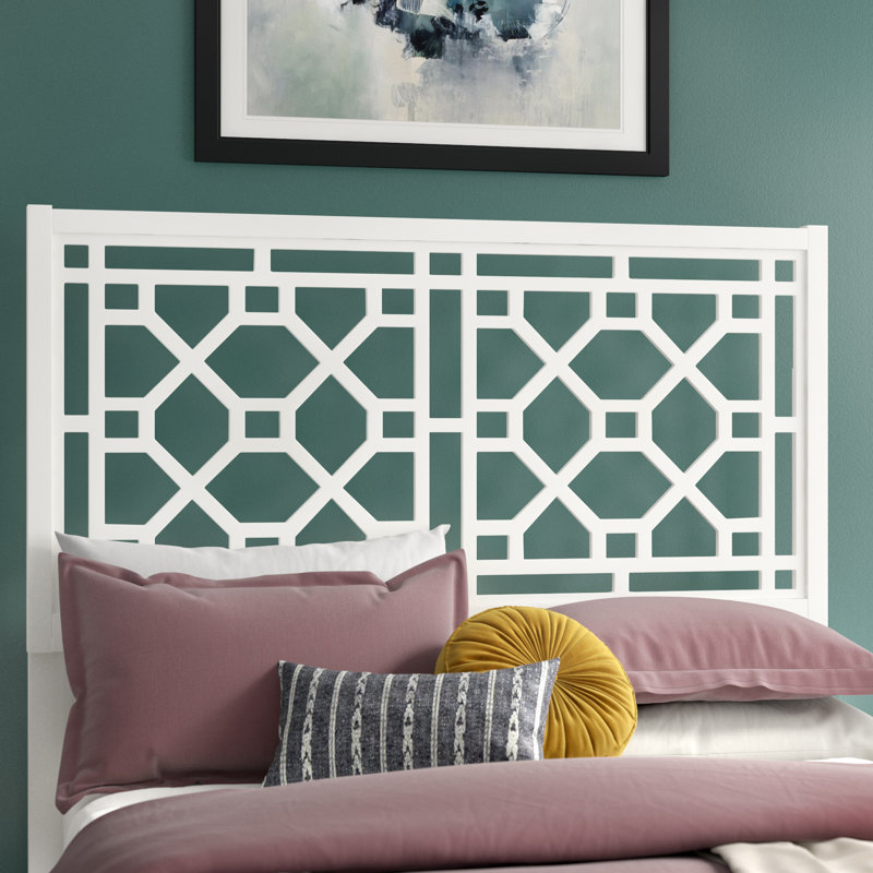 Ellenberger Open-Frame Headboard, Queen, White