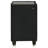 Schum 2-Drawer LED Nightstand With USB Black