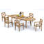 Granada Outdoor - Piece Teak Dining Set-266626950