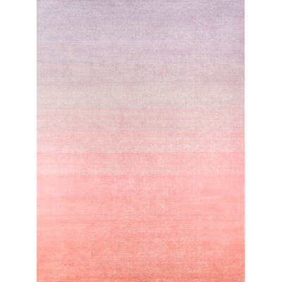 Tapis lilas touffeté à la main Gilda