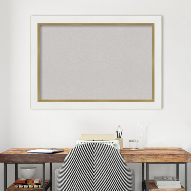 Petit, Blanc / doré, 29 po x 41 po
