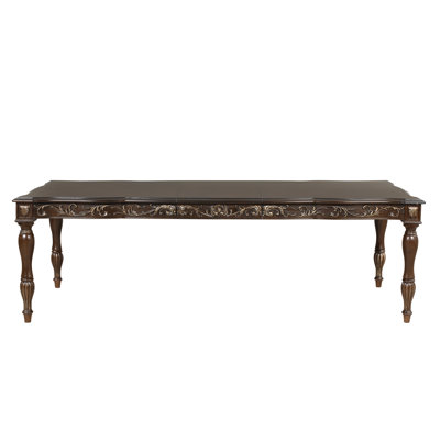 Maximus Extendable Solid Wood Dining Table in Madeira