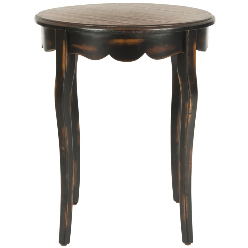 Table de bout en bois massif Bertina