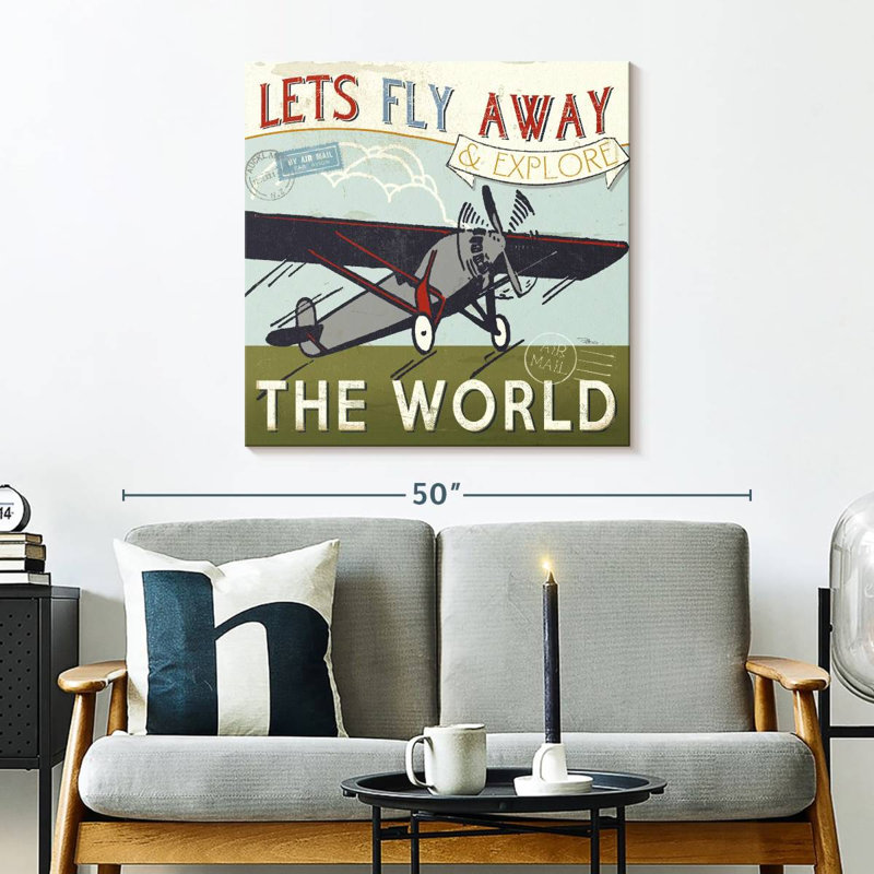 Tergel Let's Travel II, 30" H x 30" W