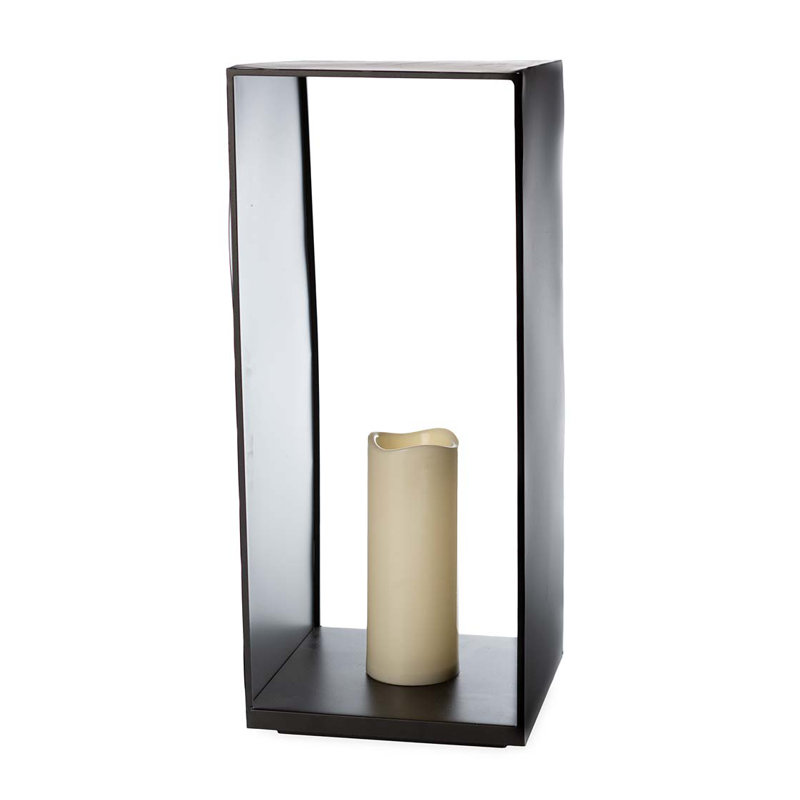20'' Battery Powered Integrated LED Square / Rectangular Lantern