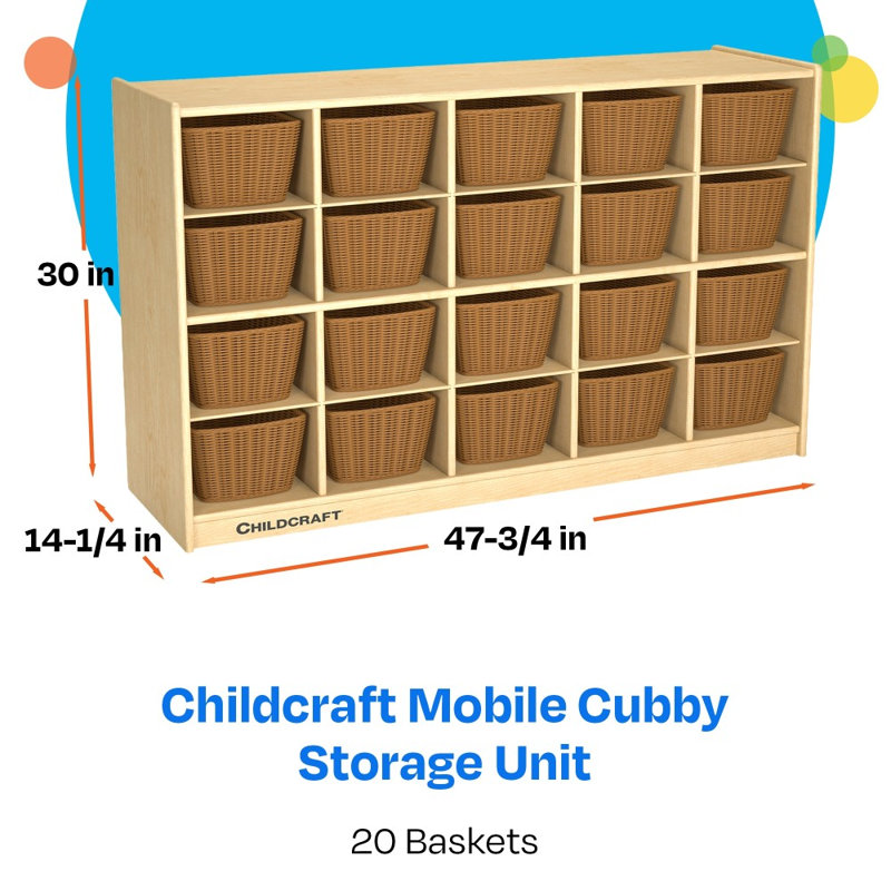 Casier mobile à 20 compartiments