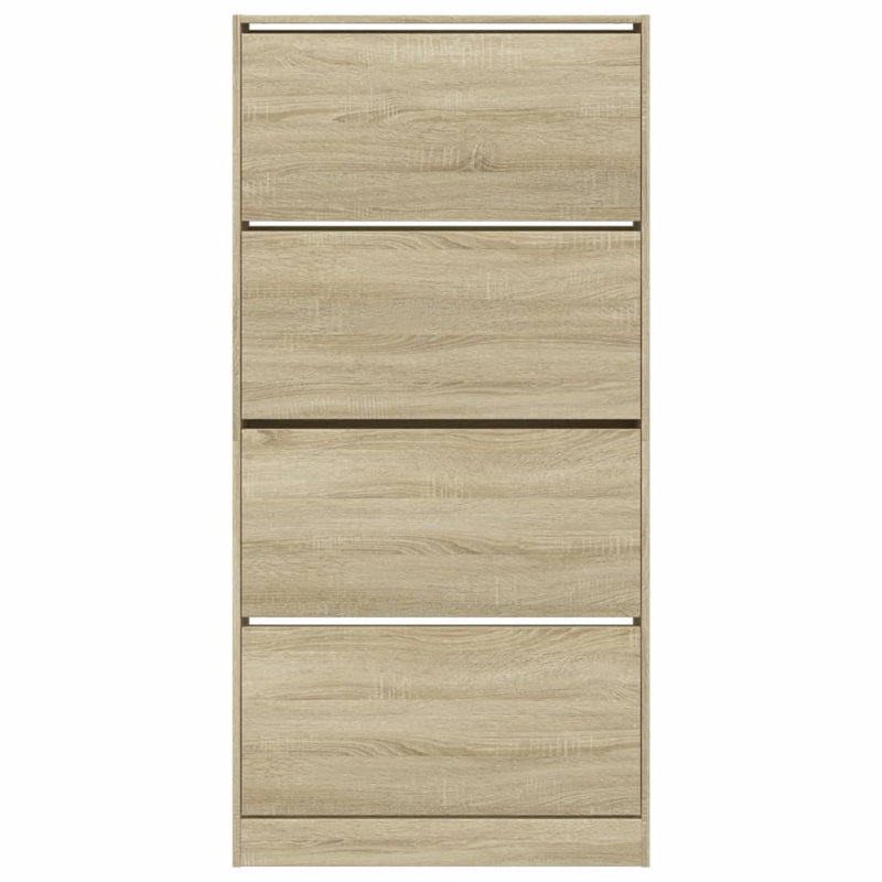 12 Pair Shoe Storage Cabinet, Sonoma Oak