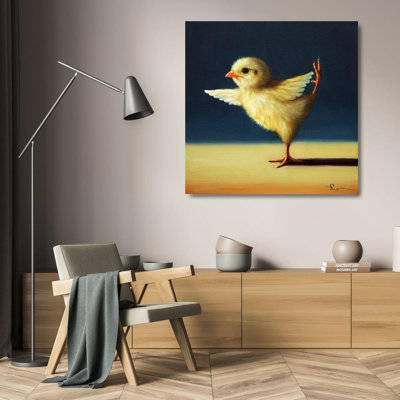 "Rosalind Wheeler Heffernan", art sur toile tendue par Lucia Gallery: Yoga Chick Dancer Pose