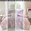 Metallic Printed Bedding Twin/Twin Xl With Pillow - Soft Microfiber & Comforter Machine Washable Textile