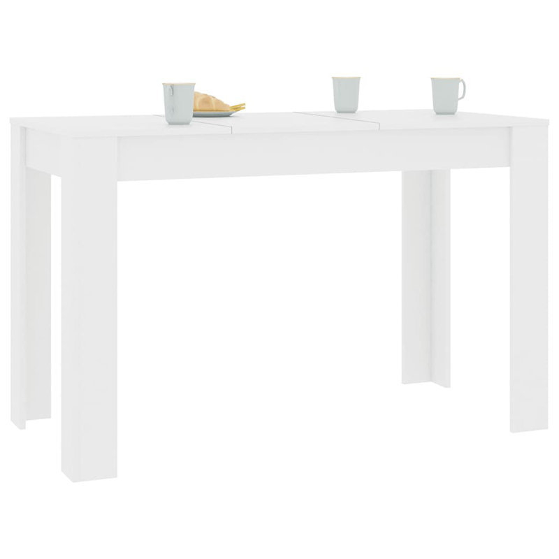 Nelsonia Dining Table, White