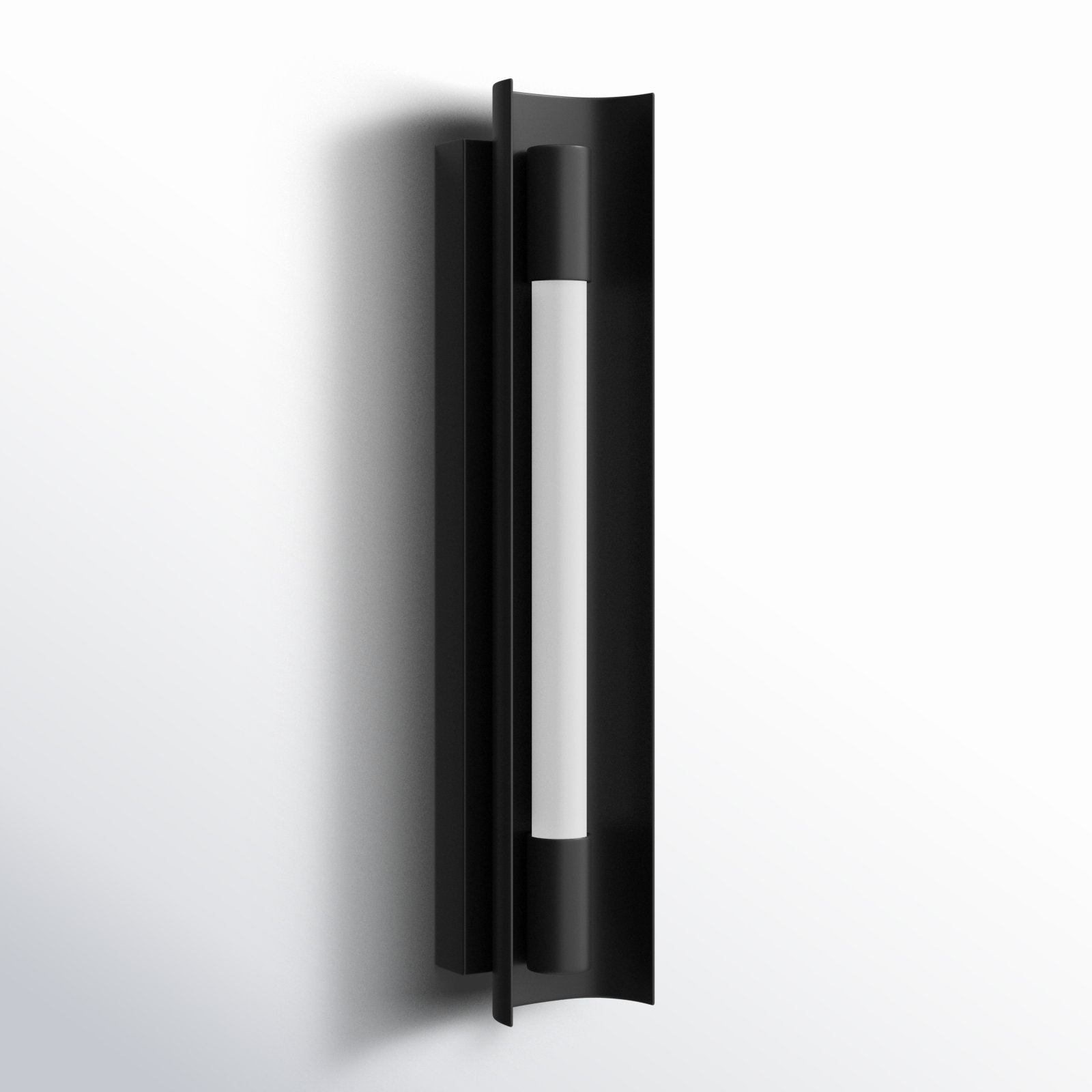 Marine Single Dimmable LED Bath Bar, Midnight Black