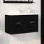 80mm Single Bathroom Vanity with Basin