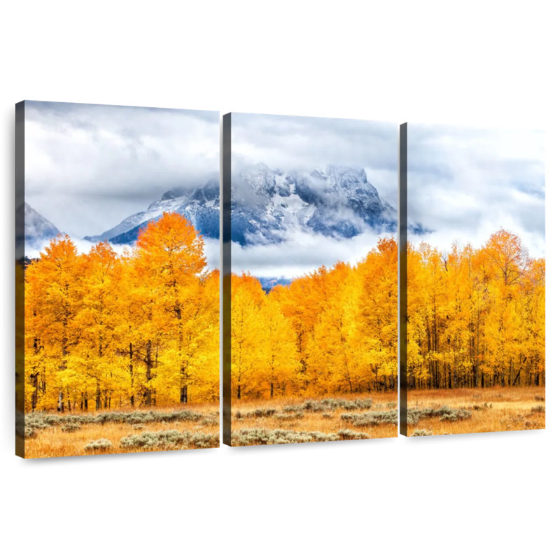 Alvord Golden Teton Autumn, H 20 po x l 33 po