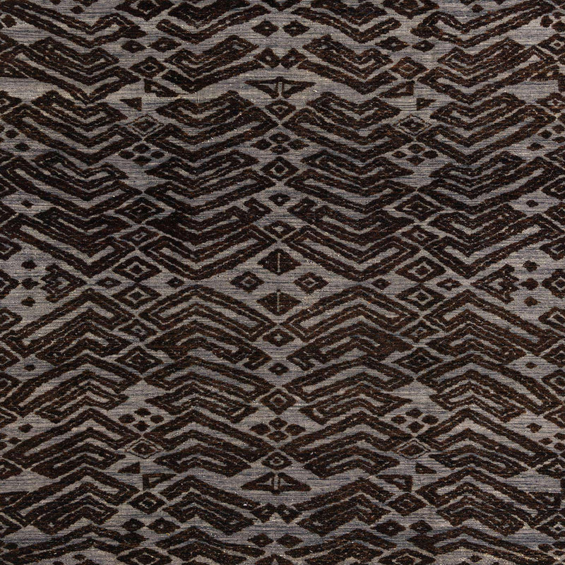 Tapis abstrait moderne 4773, Carré 3 pi