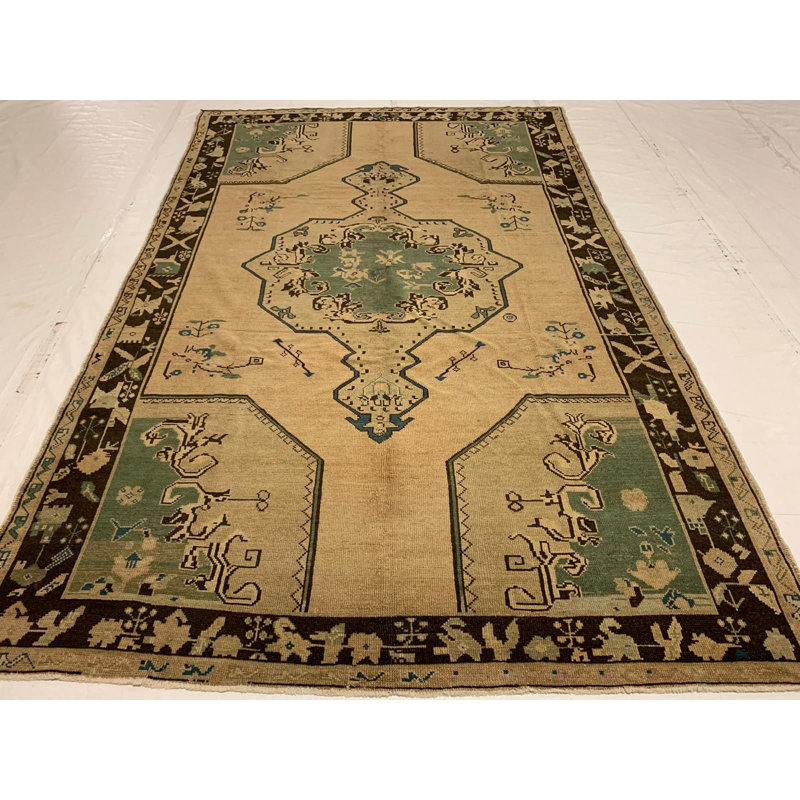 Tapis tribal Dakhia 6 x 10 rétro Anatolian