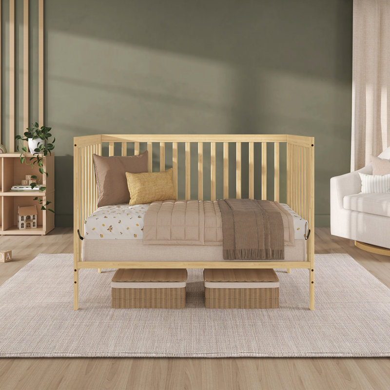 Synergy Convertible Crib, Natural