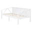 Lit de jour simple, blanc