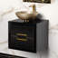 Ensemble de meuble-lavabo simple mural 24 po Danya-70279954-70279952