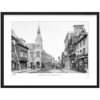 Farnham, The Borough 1913 by Francis Frith - Single Picture Frame Print