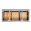 Ensemble de meuble-lavabo mural simple 49 po Ceinture-2036903094-2036903095