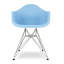 Fauteuil Modholic Eiffel avec pieds en acier, bleu (ensemble de 2)-208414335-253025735