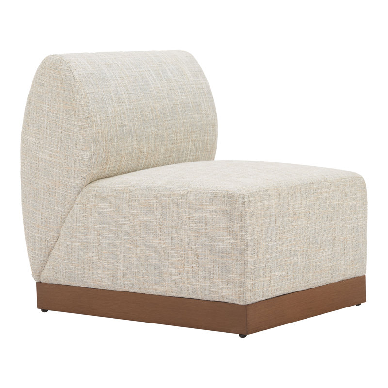 Chaise sans accoudoirs Christy beige