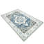 Rectangle 160 cm x 230 cm Floral Washable Area Rug