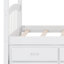  Lit superposé simple en bois avec lit gigogne et tiroirs Katylyn-397878347