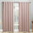 Aria Magnetic Closure Theater Grade 100% Blackout Back Tab Curtain Panel Pair-101482216-90572995