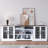 Farmhouse Tv Stand For Tvs Up To 100", Modern Entertainment Center 