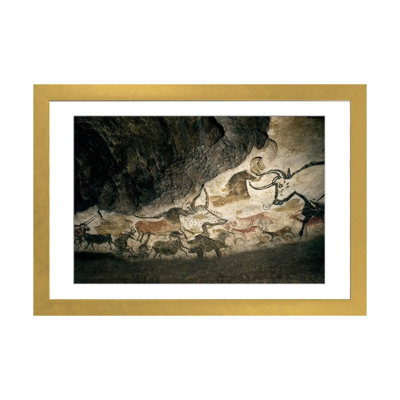 Reproduction d'art mural Lascaux II, reproduction d'art sur toile encadrée