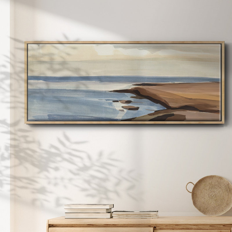 Shore Days II- Framed Canvas