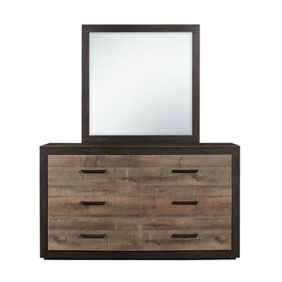 Karelin Engineered Wood Flat Wall Mirror