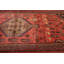Tapis de couloir géométrique rouge traditionnel 4 x 11