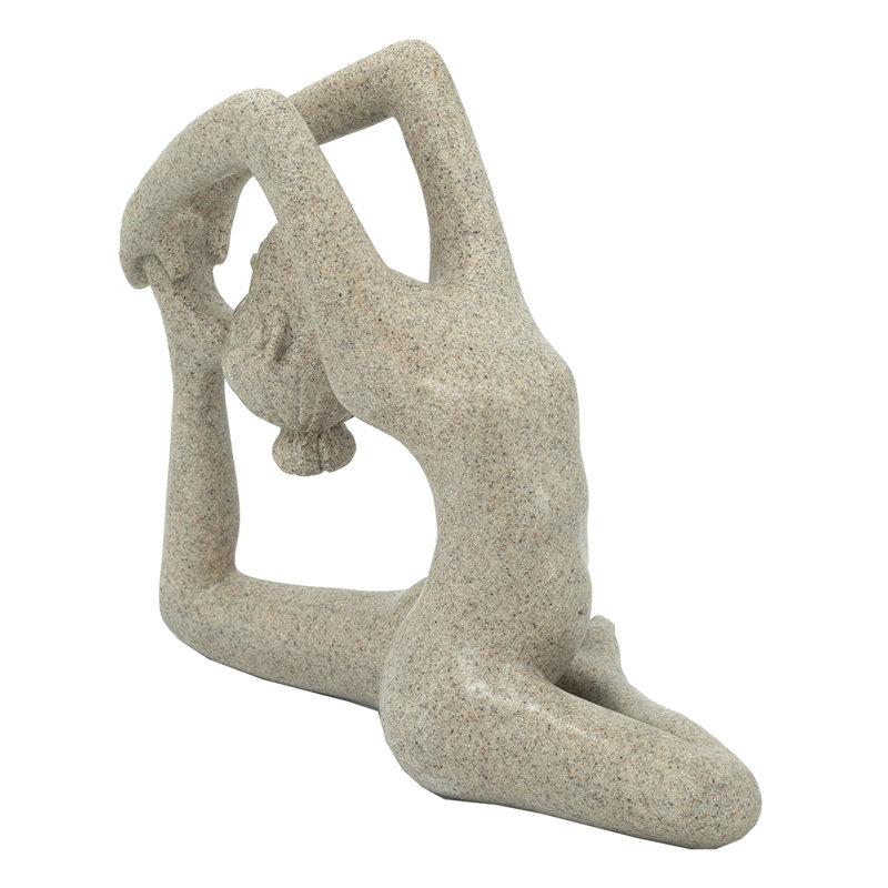 8.5X4.5X7" Yoga Lady Figurine