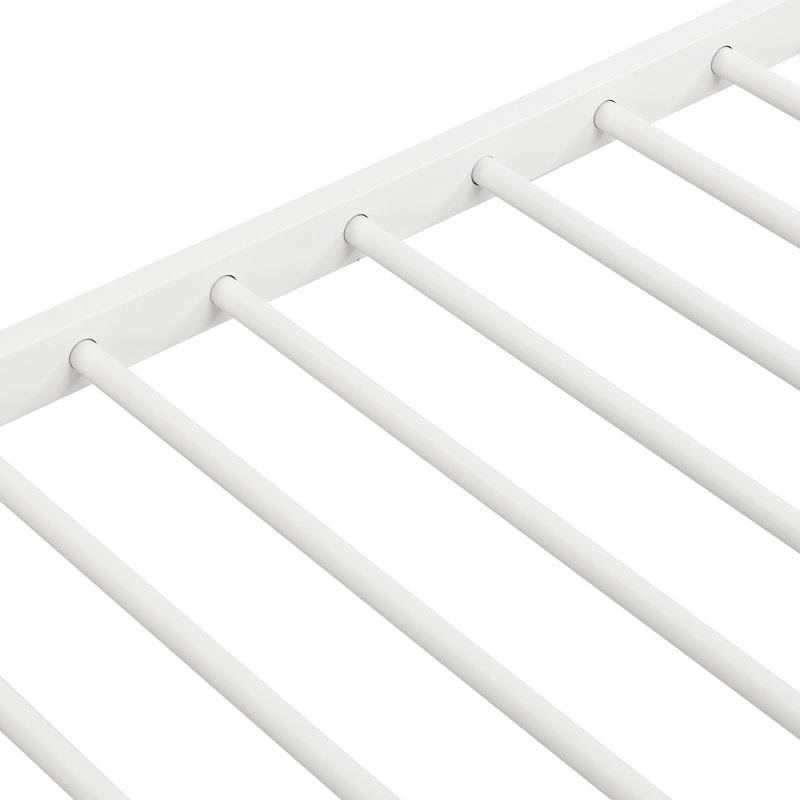 Lit superposé en métal blanc, Blanc
