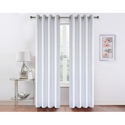 Semi Sheer Curtain Pair