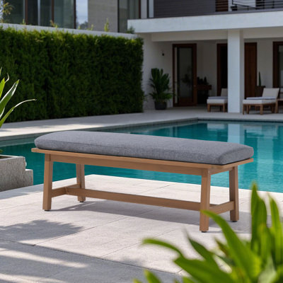 Outdoor Bench With Cushions