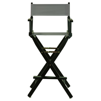 Chaise de réalisateur pliante de 30 po avec toile
