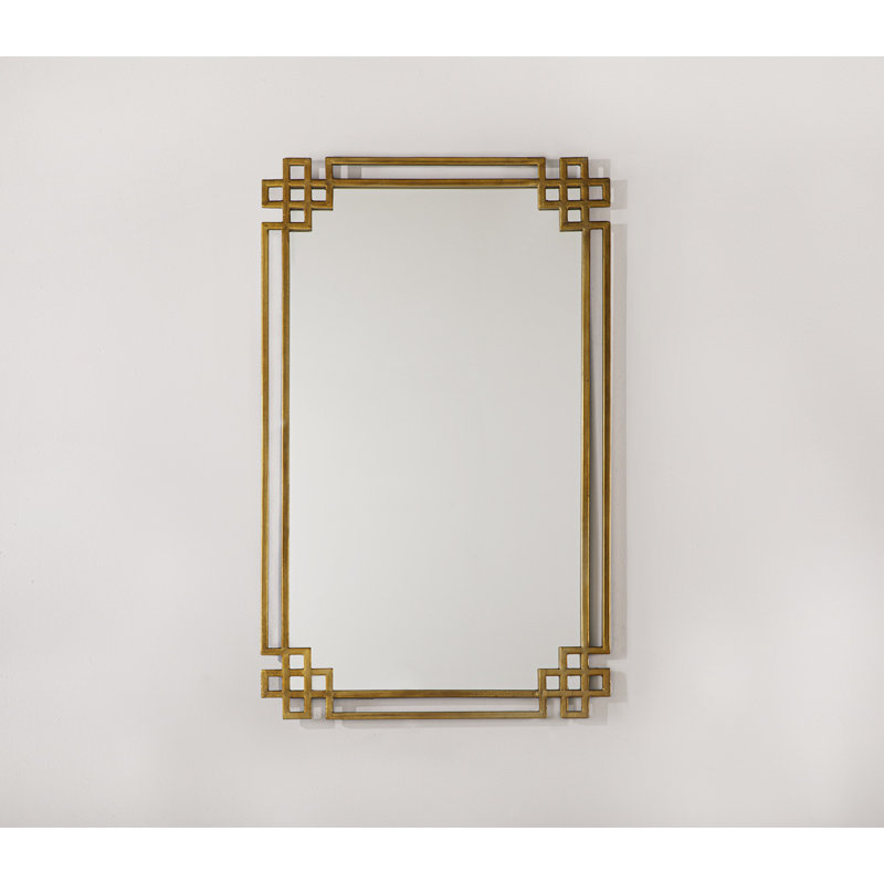 Estref Rectangle Metal Wall Mirror