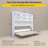 Mordern Design Horizontal Murphy Bed