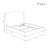 Allis Upholstered Wingback Bed-903010103-858840980