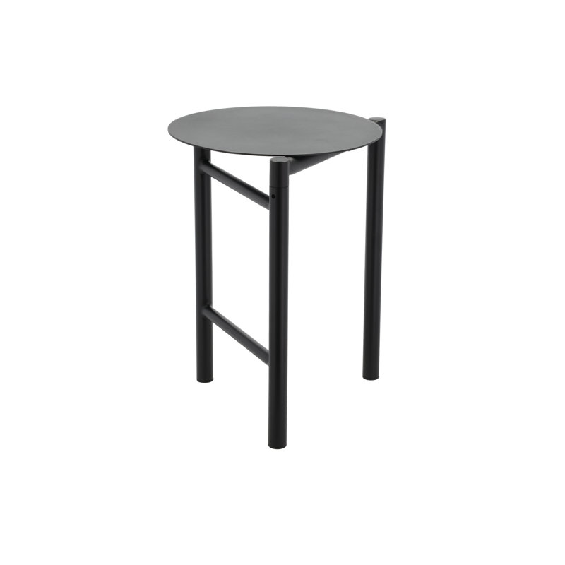 Tabouret de bar DISC, Noir