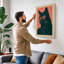 Cool Cat in Shades Pop Art - Wrapped Canvas-1506318896-1506318910