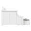 Antavious Coastal Cottage Solid Wood Twin Daybed with Storage Drawers-1396648965