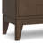 Harper 40"W Solid Wood Mid-Century Modern Entryway Storage Cabinet with Drawers and Adjustable Shelves-1113190228