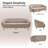 75'' Wide Modern Deep Seat Standard Sofa-514821327