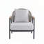 Fauteuil club d'extérieur en corde